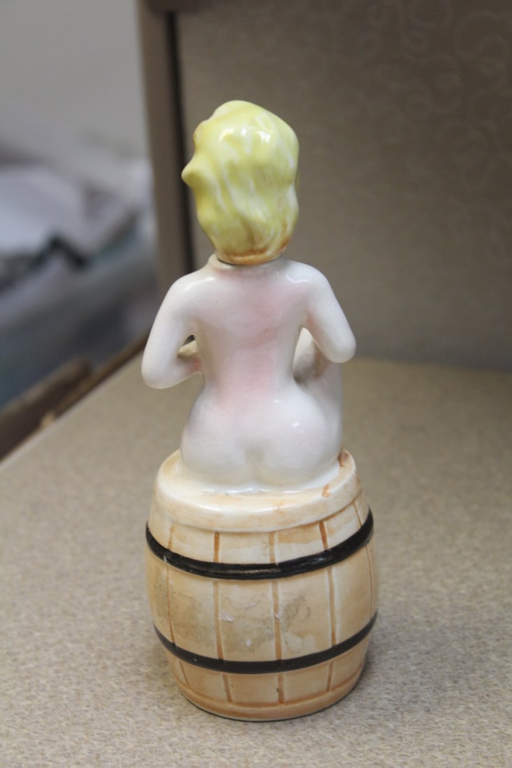Ceramic Nude Wine Bottle - 5