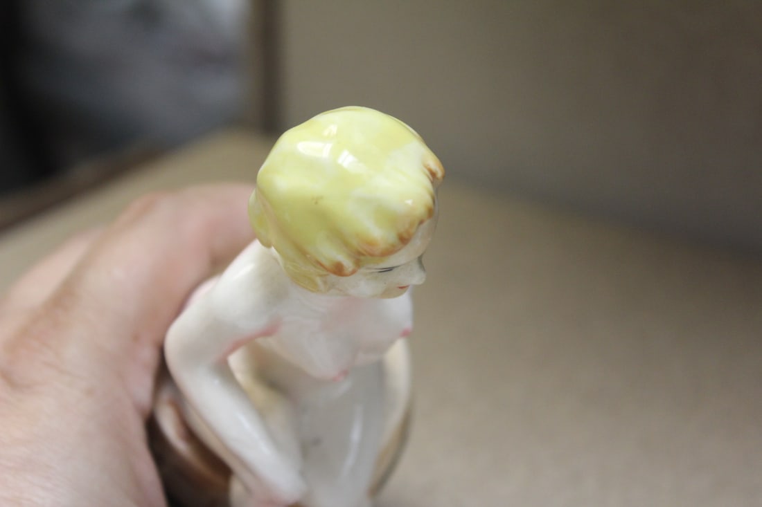 Ceramic Nude Wine Bottle - 7