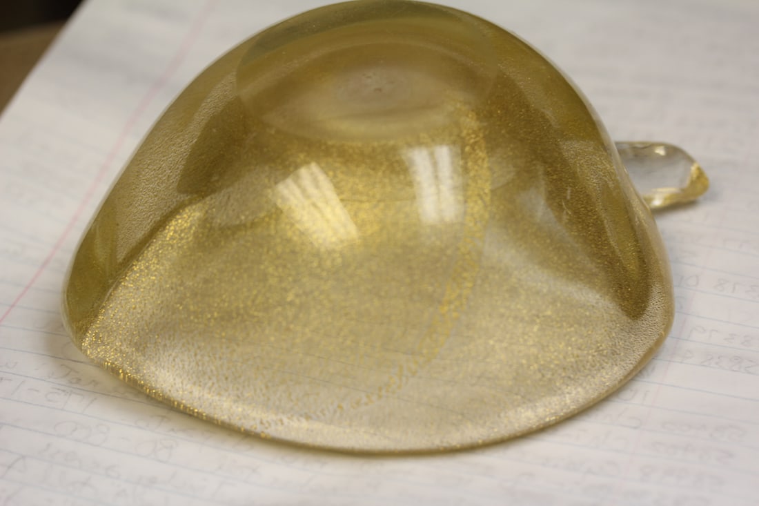 Murano leaf bowl - 2