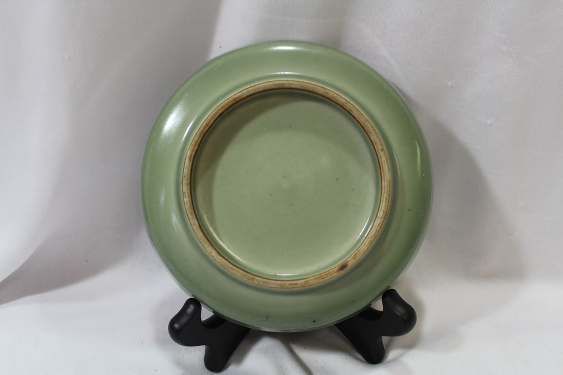 An Antique Chinese Celadon Blue and White Bowl - 3