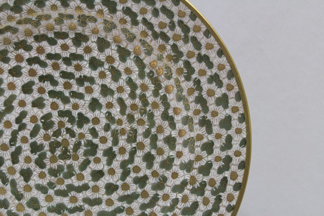 Set of 10 Kutani Salad Plates - 3