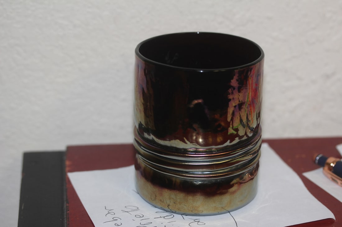 Esteban Prieto Art Glass Tumbler - 3