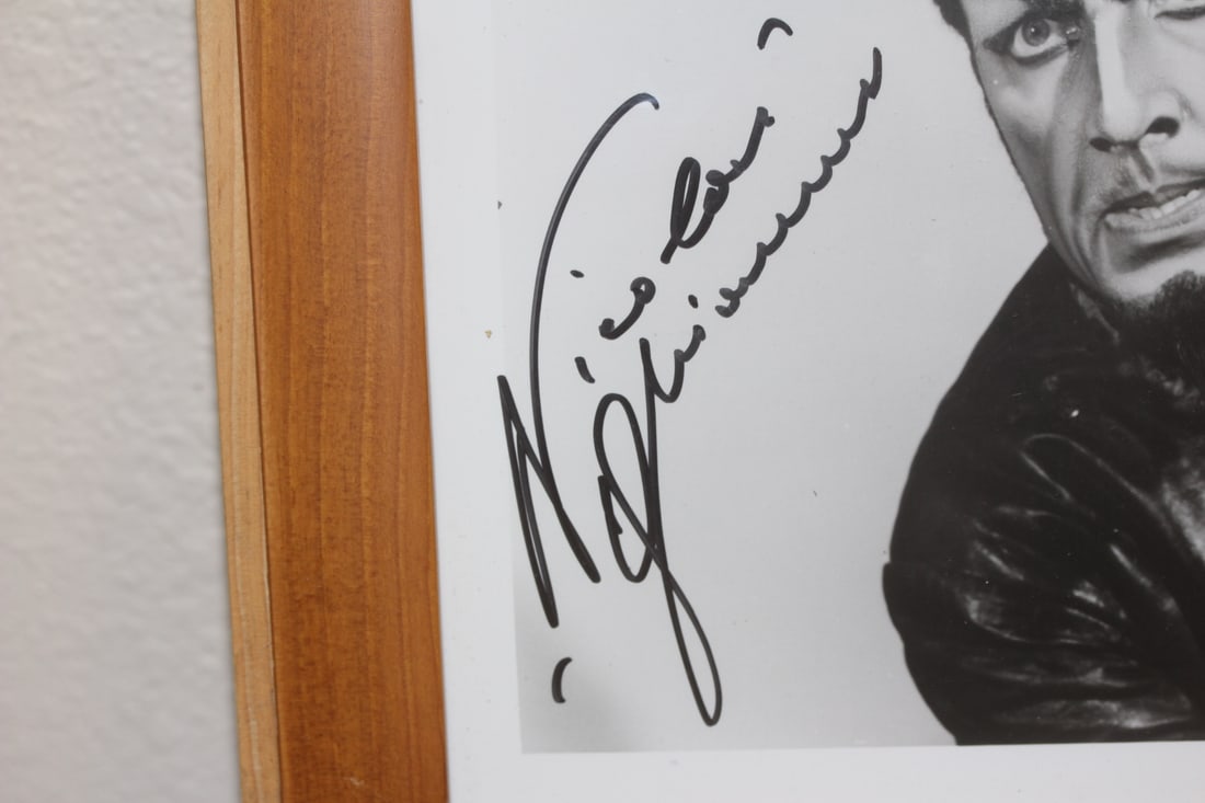 Signed Nicolai Ghiaurov Photograph - 2