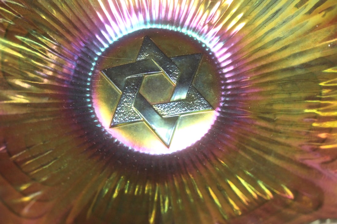 Carnival glass bowl - 2