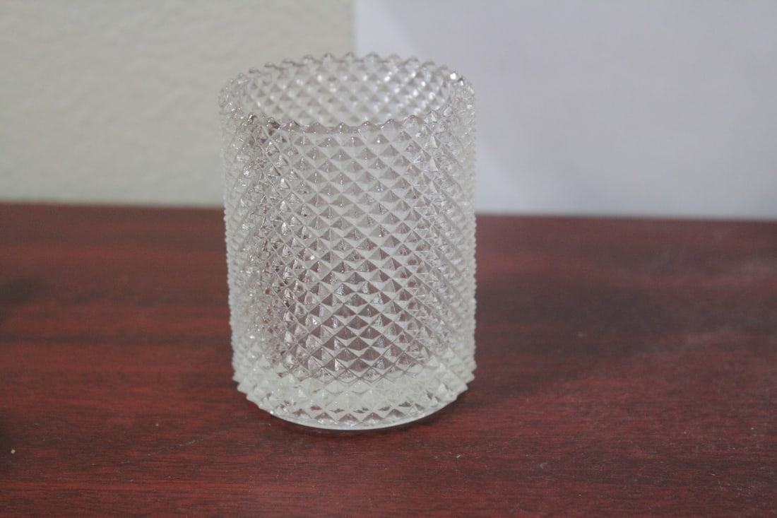 A Glass Cup - Signed Faroy, USA - 3