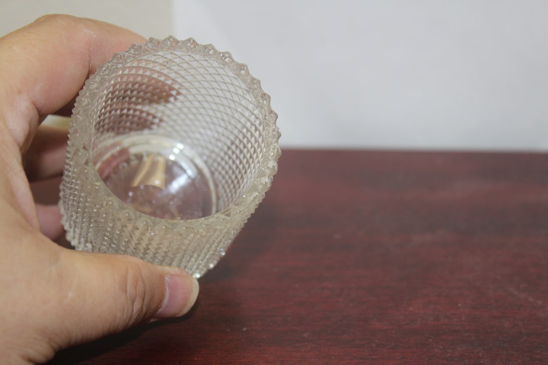 A Glass Cup - Signed Faroy, USA - 5