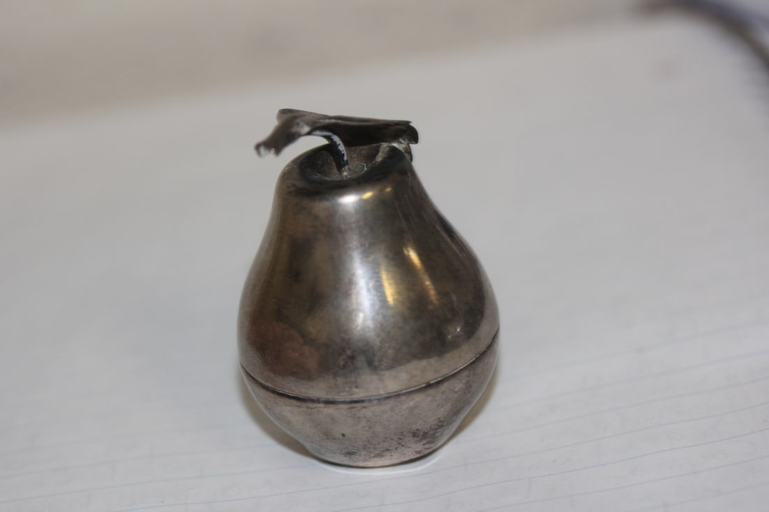 Marked 900 Silver Trinket Box - 3