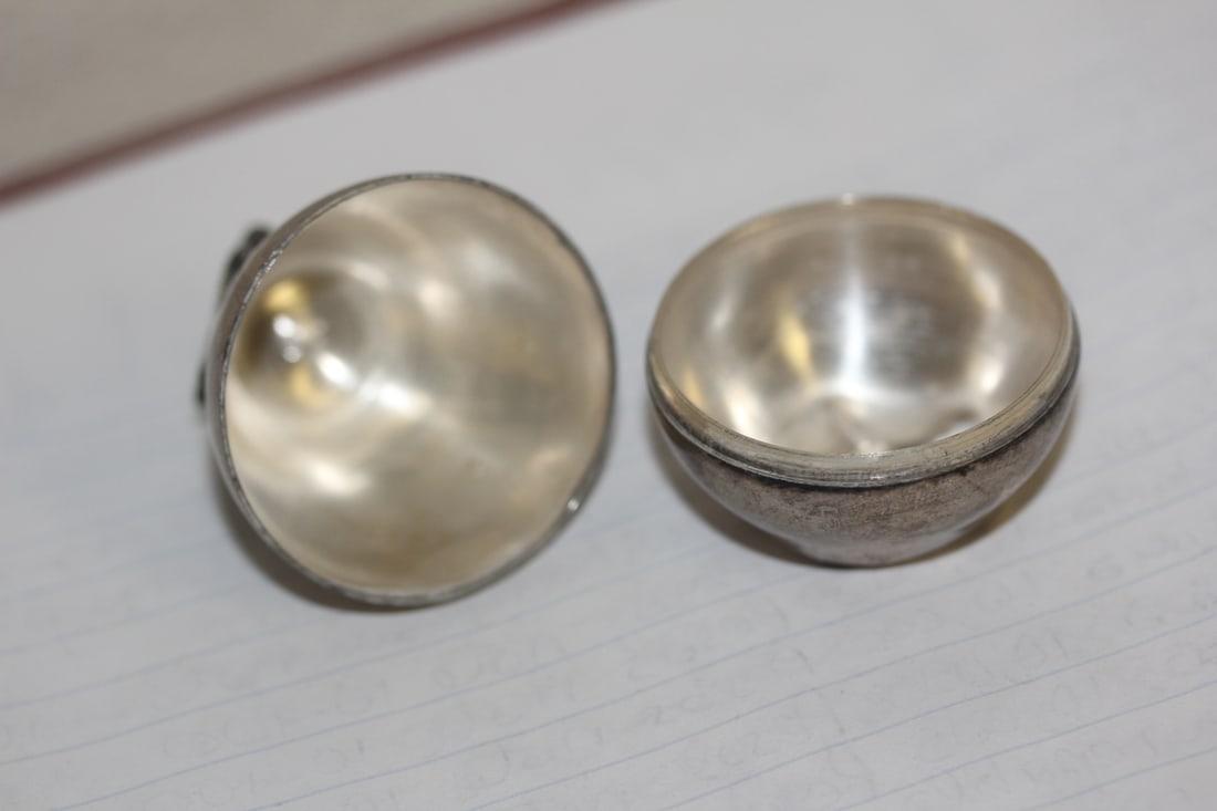 Marked 900 Silver Trinket Box - 7