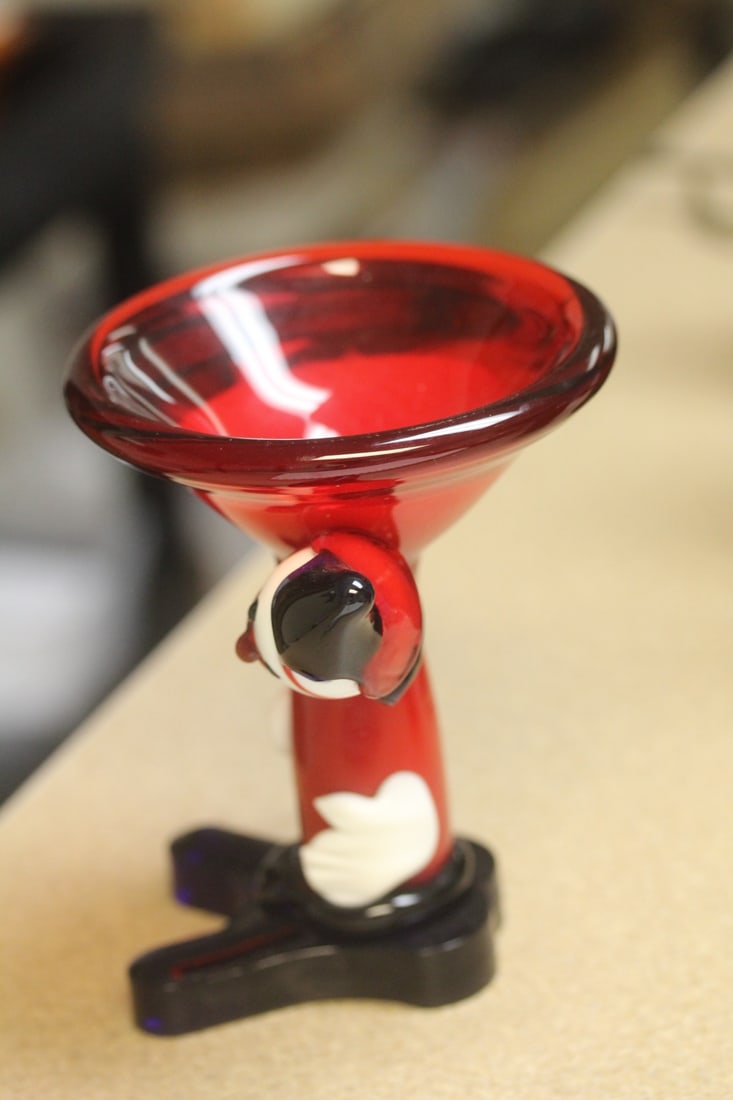 Murano Clown Stem Bowl (?) - 5