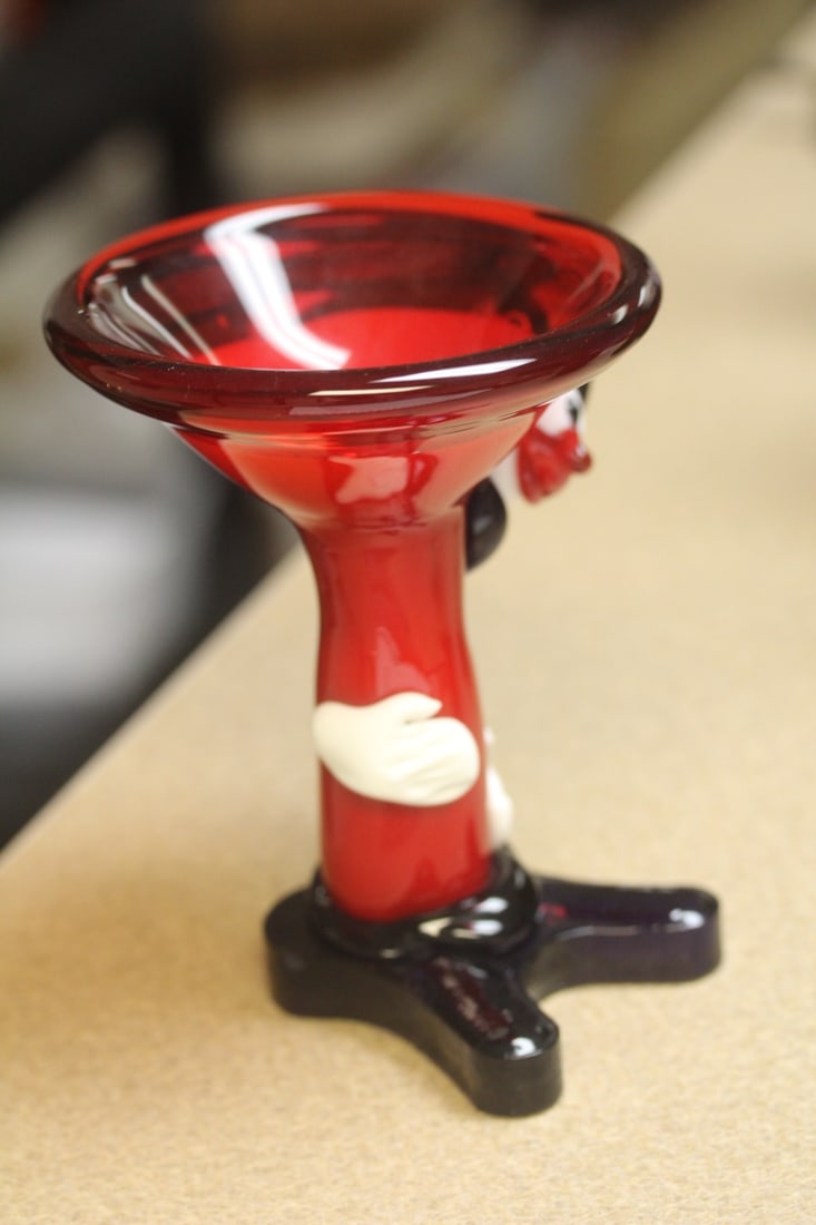 Murano Clown Stem Bowl (?) - 6