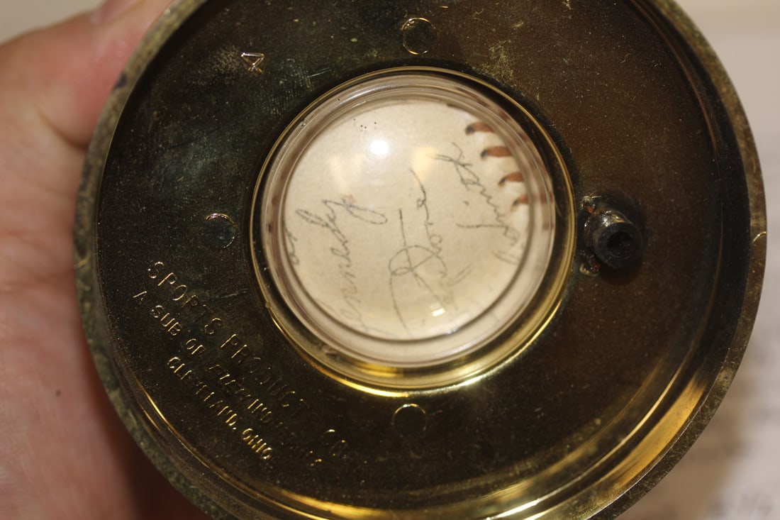 Plate Signed Baseball - 6