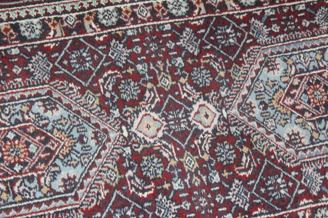 Hand Made India Wool Rug - 4