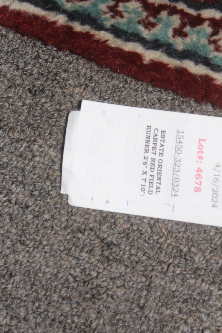 Hand Made India Wool Rug - 7