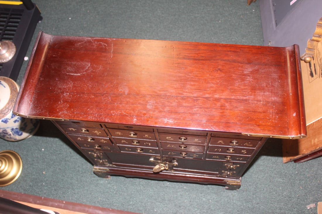 Vintage Chinese Medicine Cabinet - 2