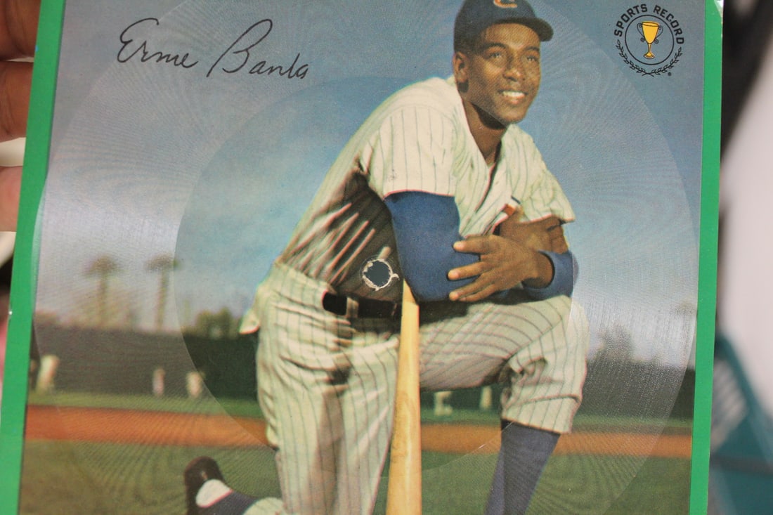 Ernie Banks 33 rpm Paper Album - 3