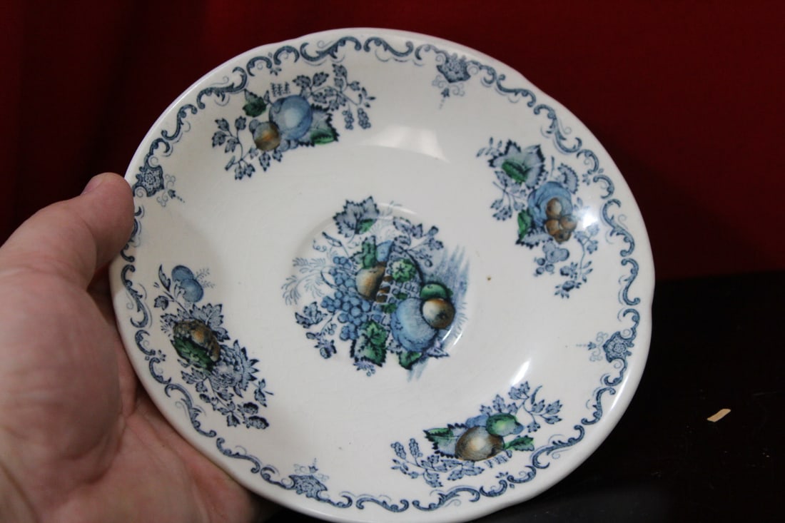 A Mason Fruit Basket Cup and Saucer - 5