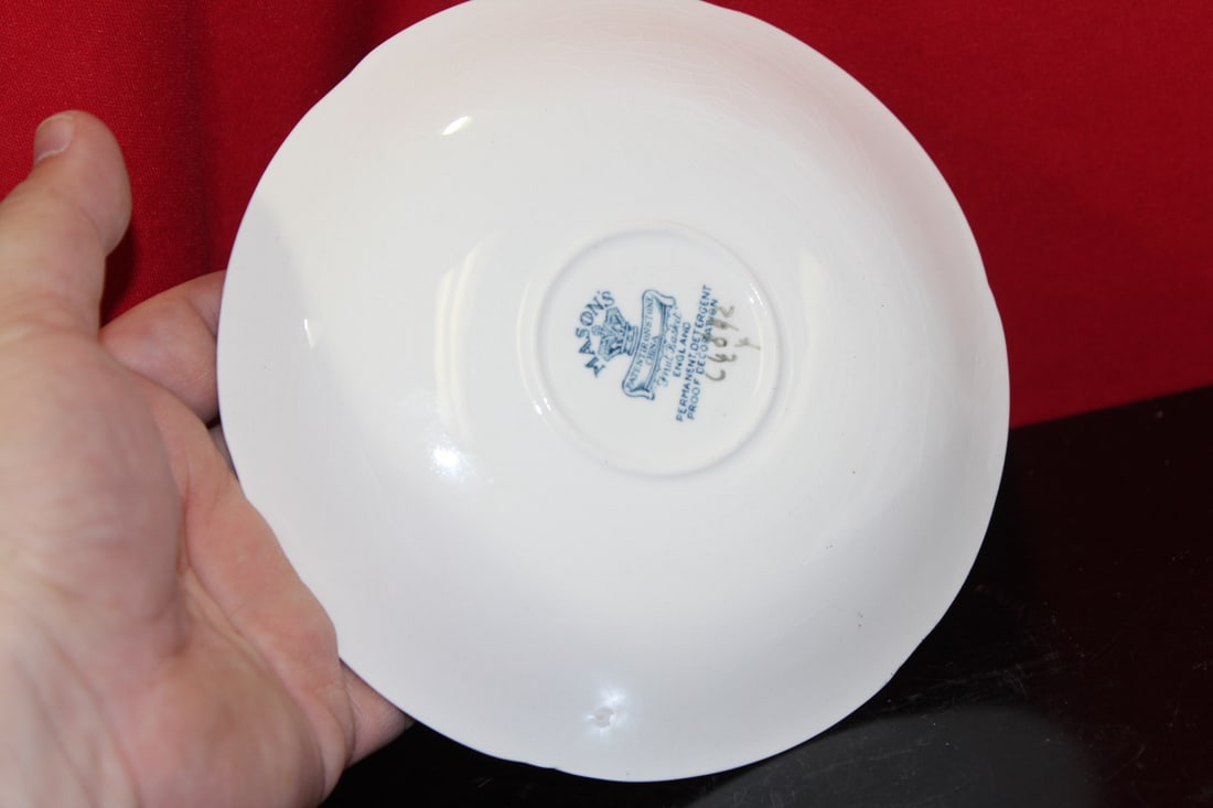A Mason Fruit Basket Cup and Saucer - 6