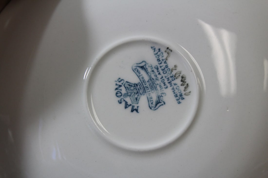 A Mason Fruit Basket Cup and Saucer - 8