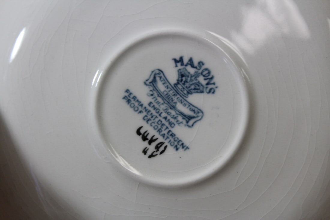 A Mason Fruit Basket Cup and Saucer - 7