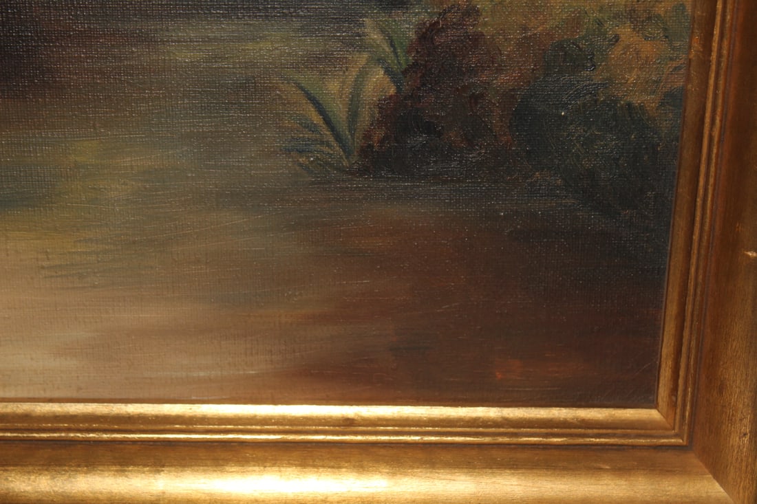 Oil on Canvas of Trees - 6
