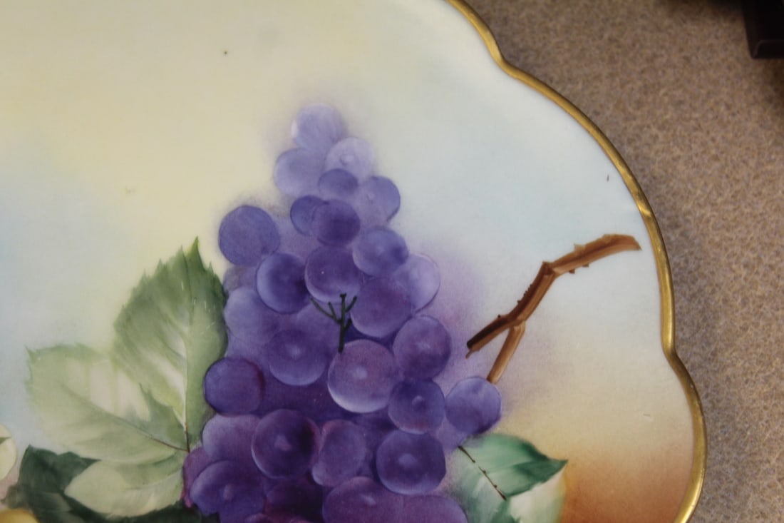 Limoges Hand Painted Platter - 2
