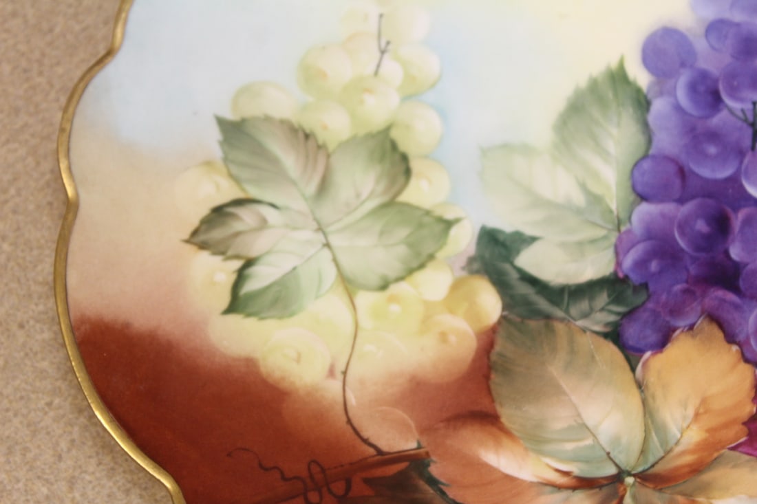 Limoges Hand Painted Platter - 5