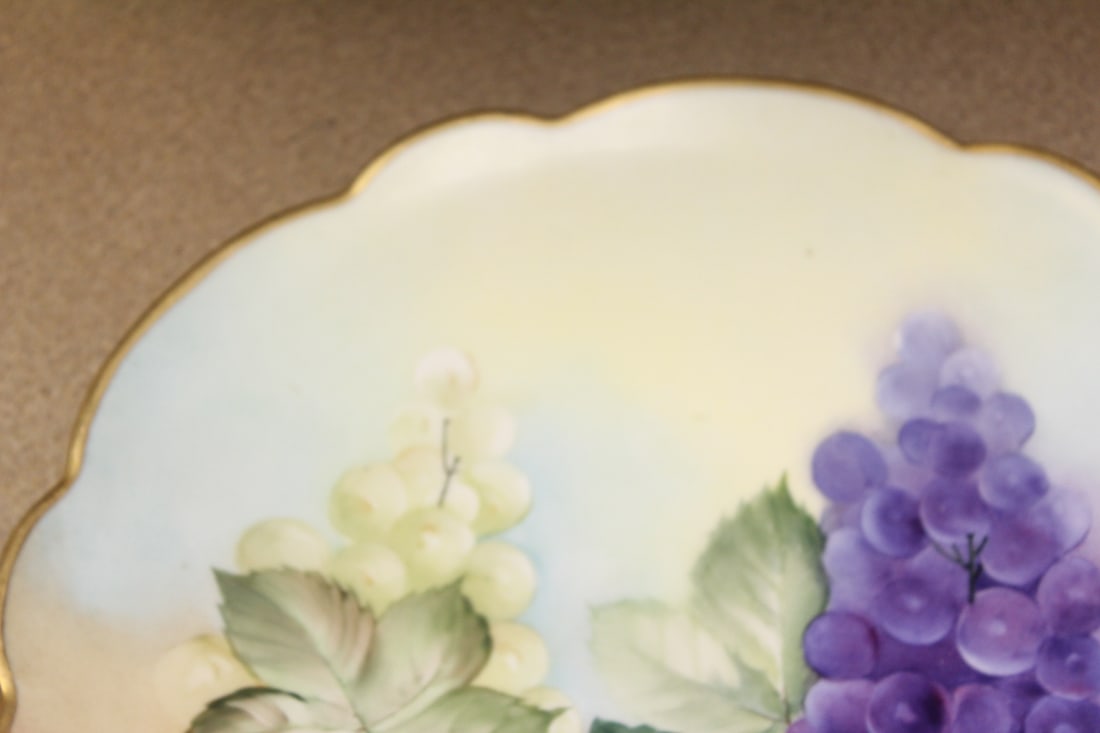 Limoges Hand Painted Platter - 6