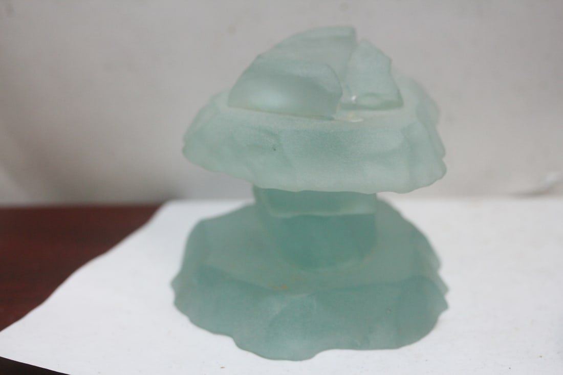 A Lucite Candle Holder - 2