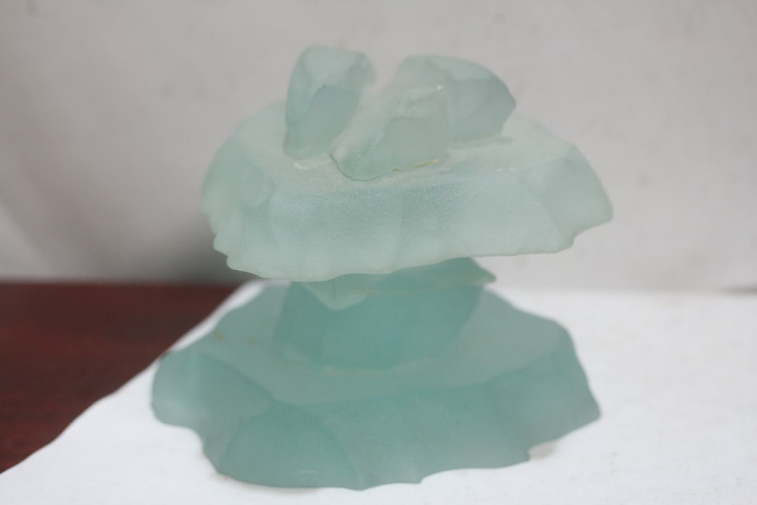 A Lucite Candle Holder - 3