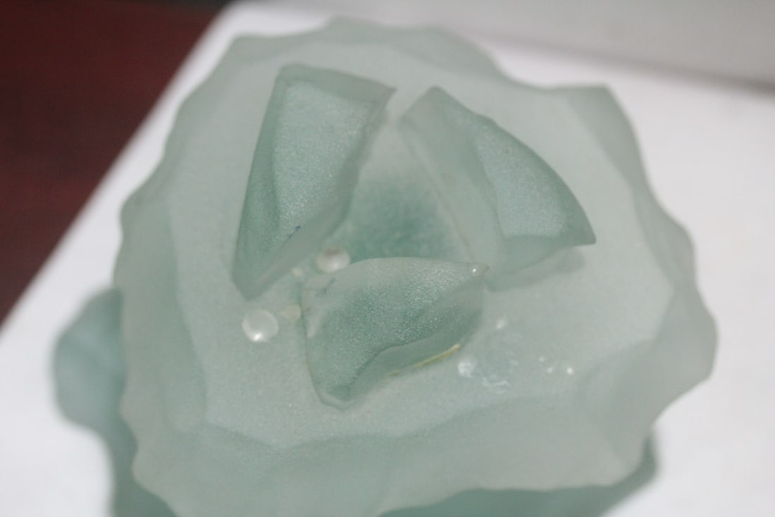 A Lucite Candle Holder - 4