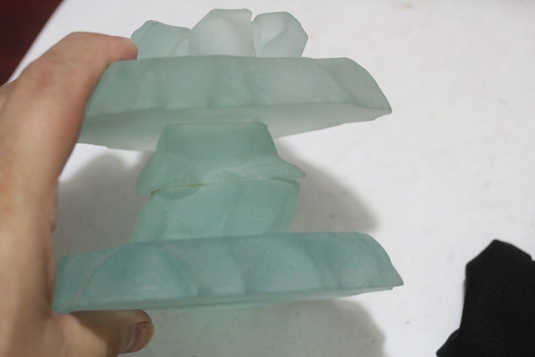 A Lucite Candle Holder - 5