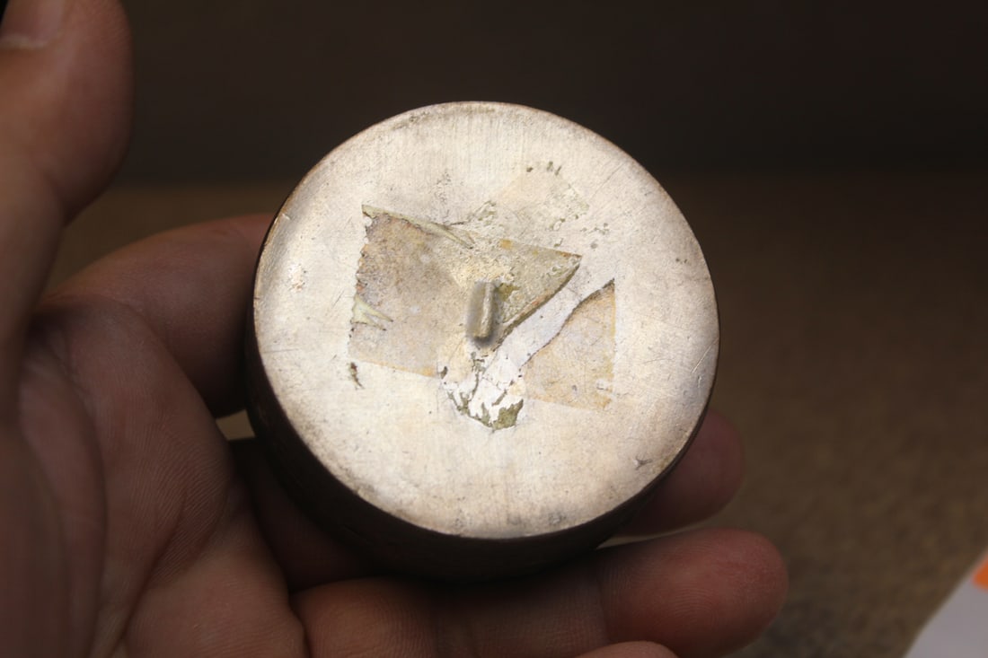 Chinese Sterling and Porcelain Trinket Box - 3