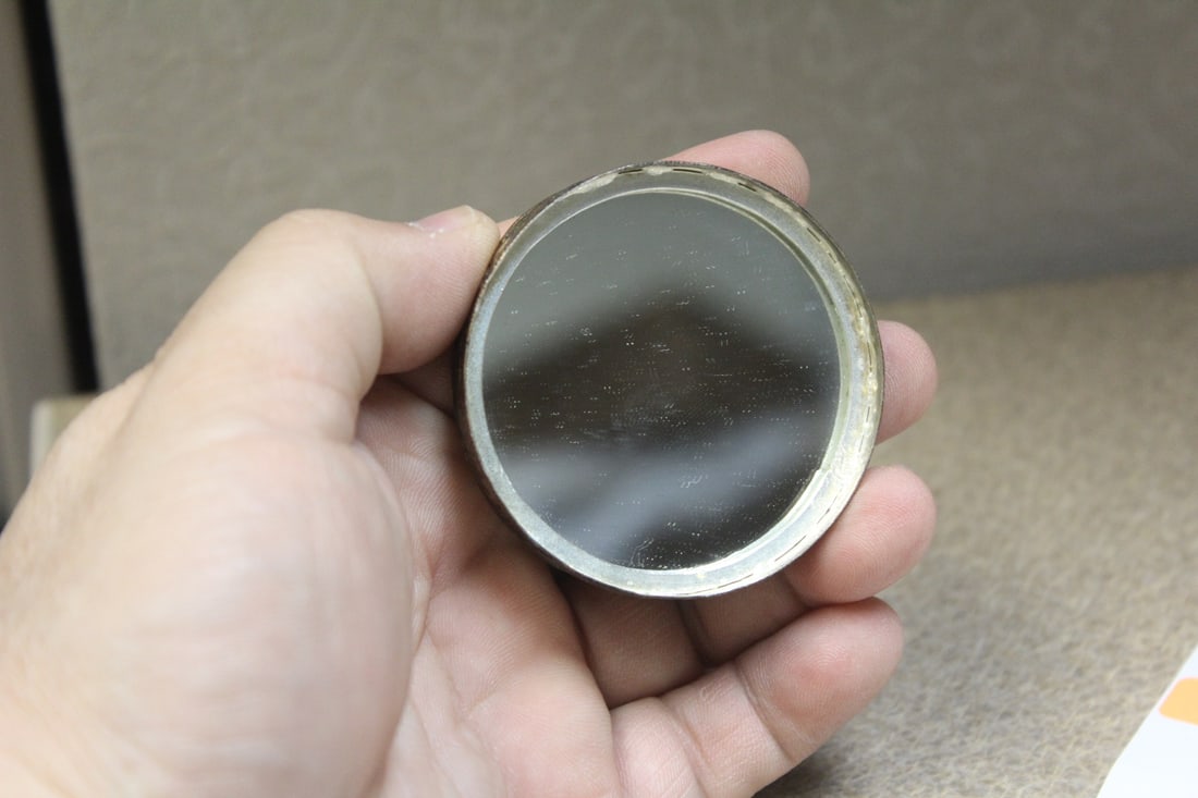 Chinese Sterling and Porcelain Trinket Box - 4