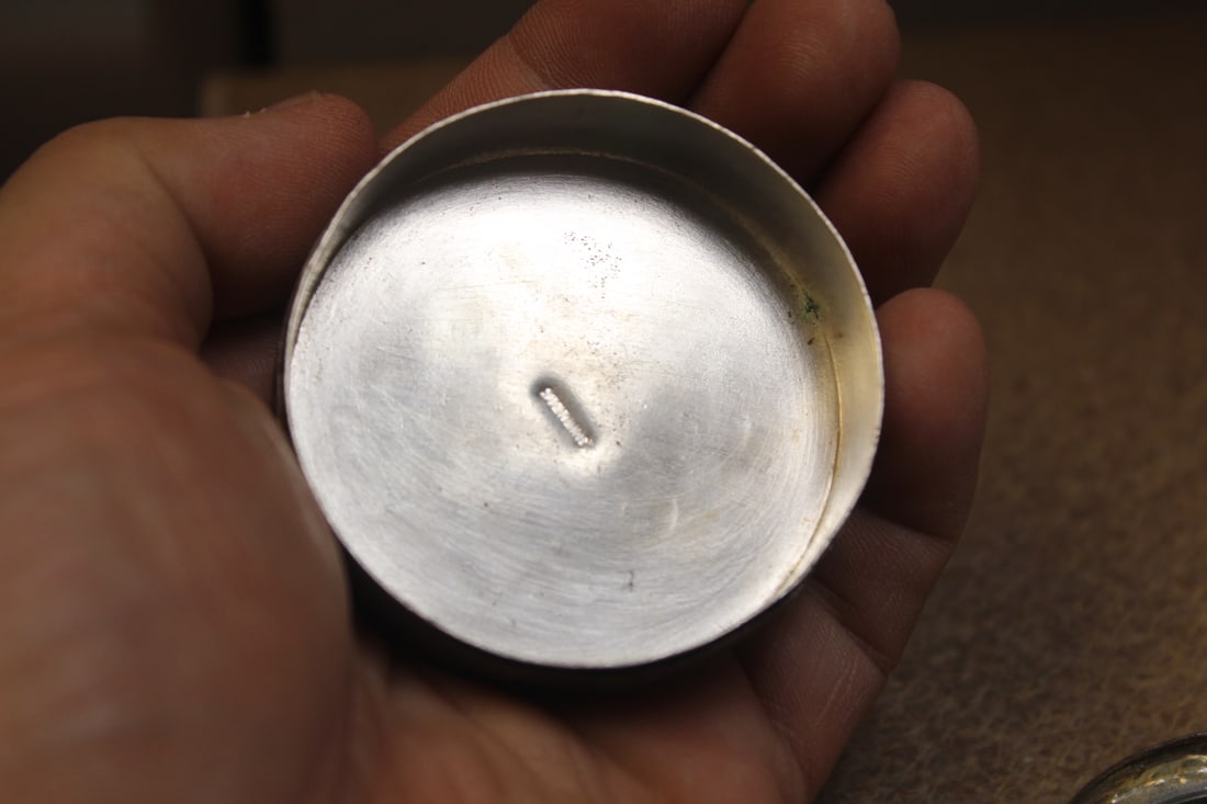 Chinese Sterling and Porcelain Trinket Box - 5
