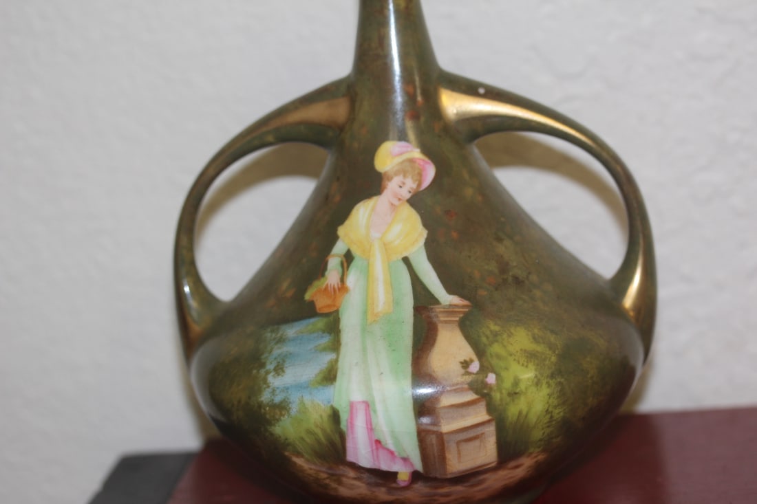 Antique Schultz-Marke Porcelain Vase - 2