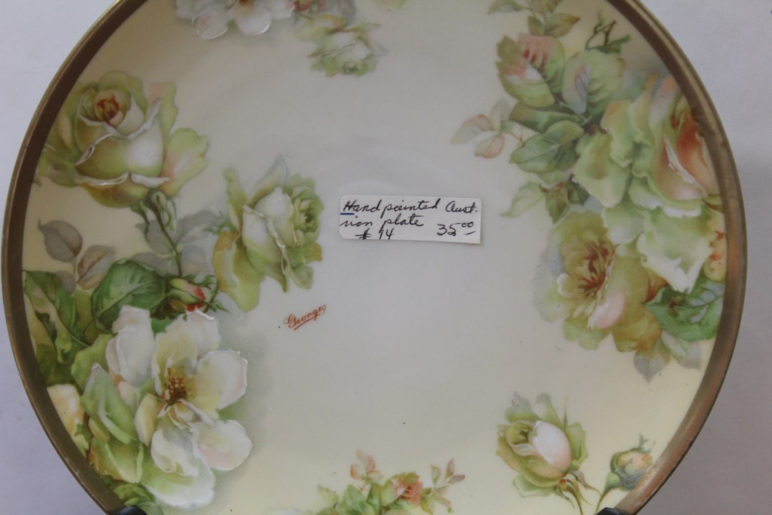 An Artist Signed Austrian Plate - 3
