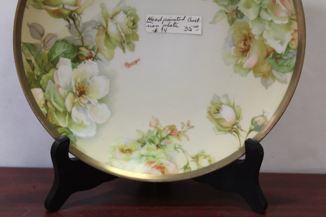 An Artist Signed Austrian Plate - 4
