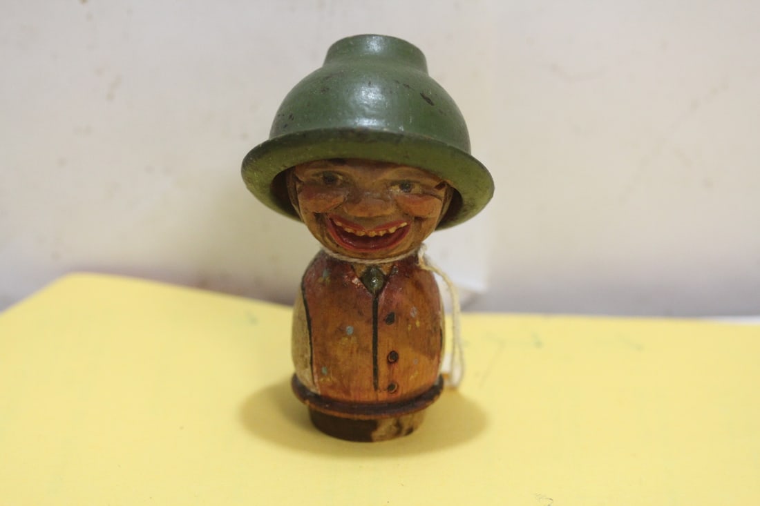 An Antique Figural Stopper - 3