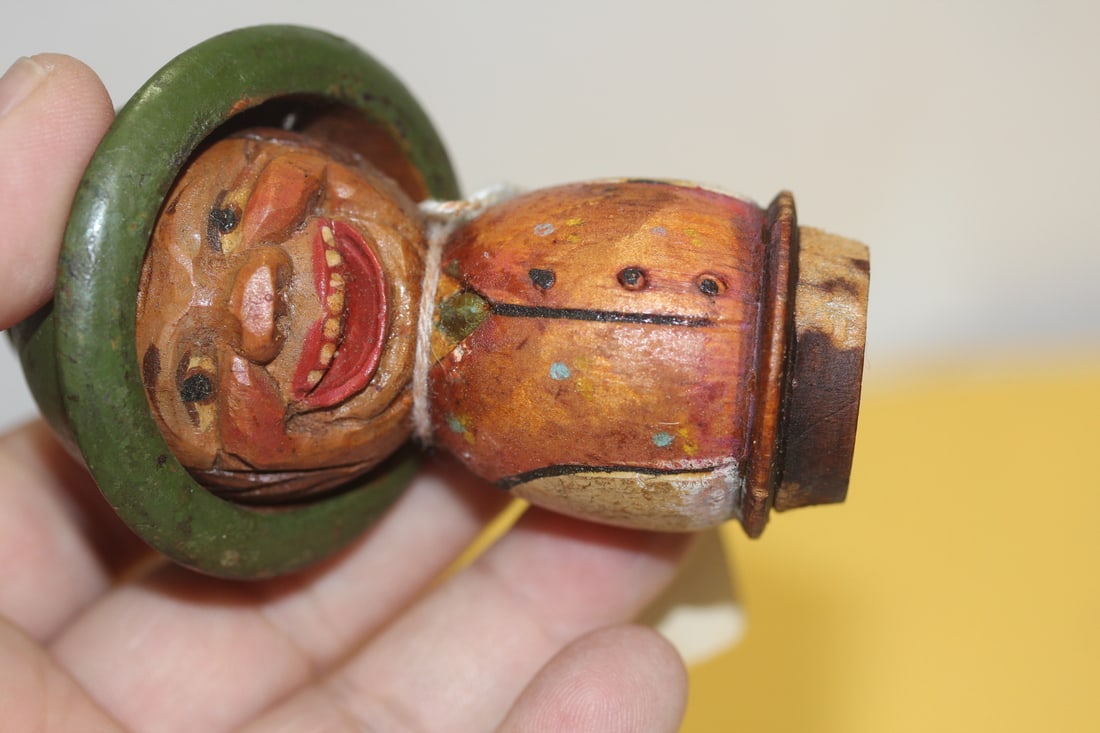 An Antique Figural Stopper - 5