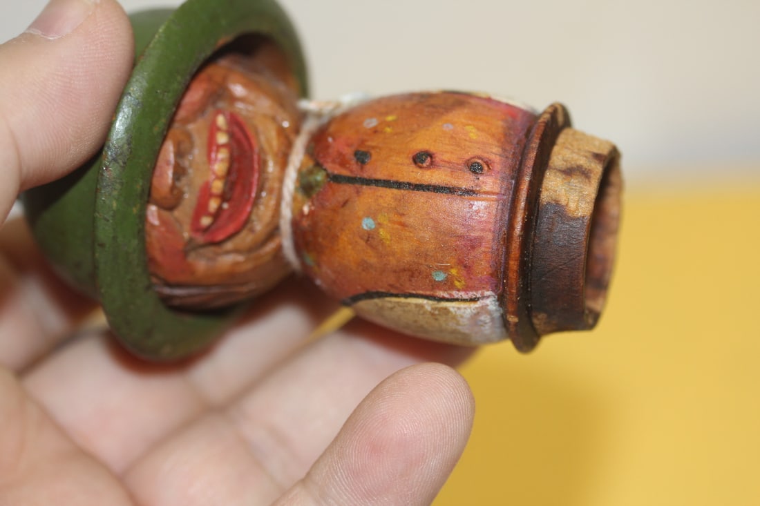 An Antique Figural Stopper - 6