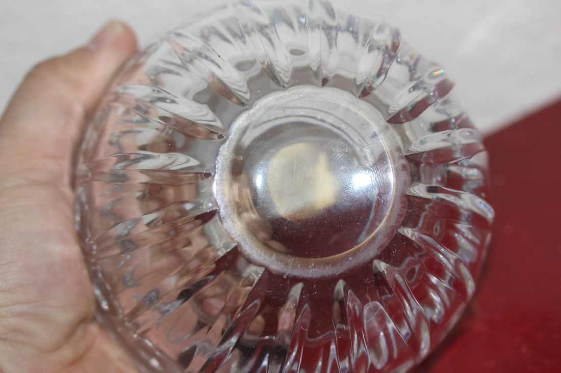 Cut Glass Bowl - 4