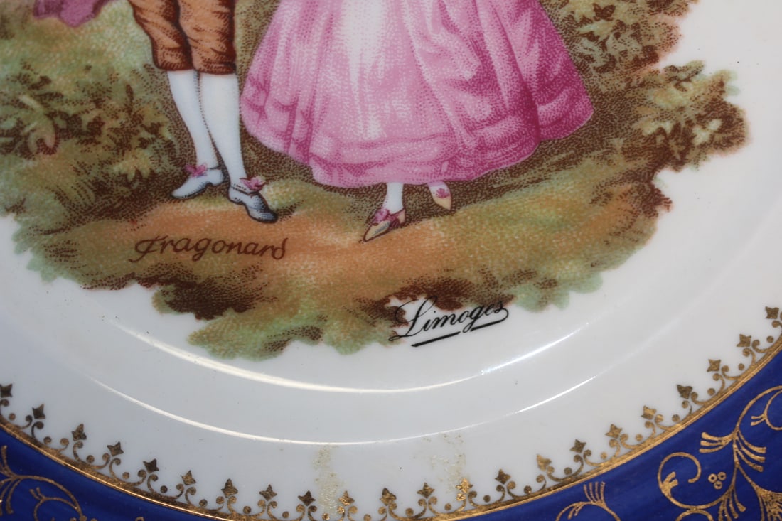 Signed Limoge Plate - 3