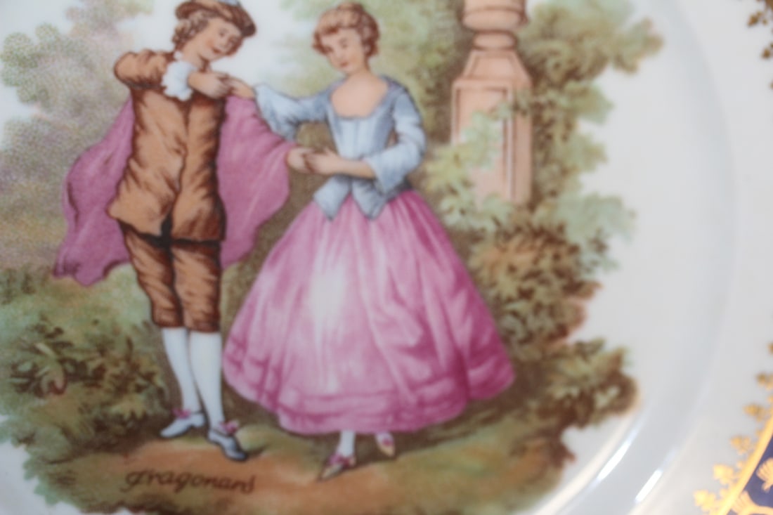 Signed Limoge Plate - 4