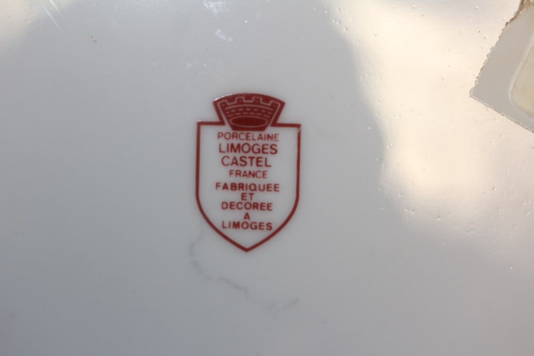 Signed Limoge Plate - 6