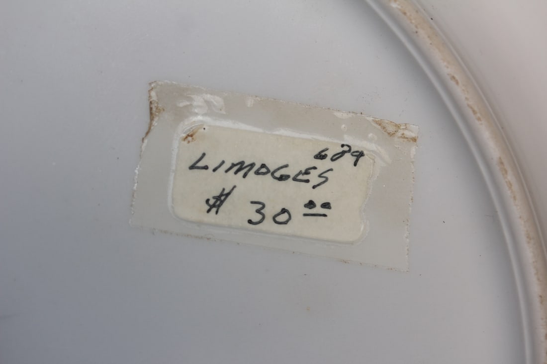 Signed Limoge Plate - 7