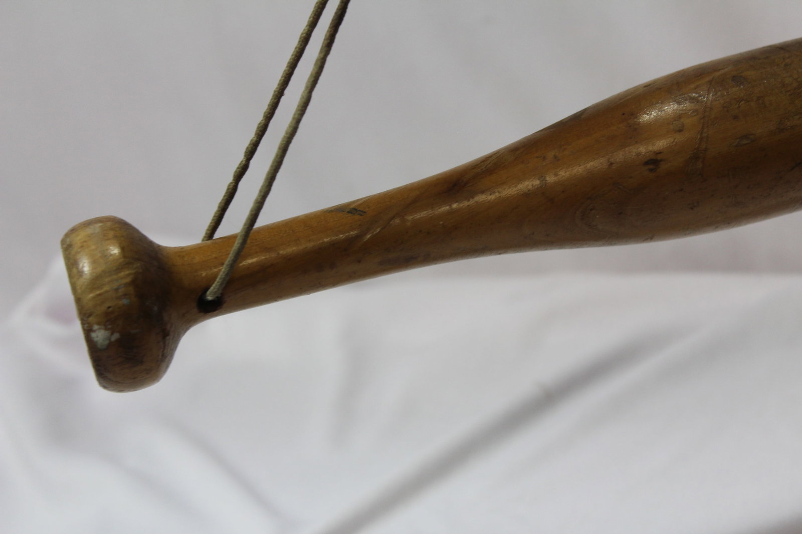 A Wooden Bat Form Powder? Holder - 2