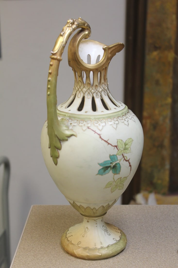 Alexander Works Porcelain Ewer - 5