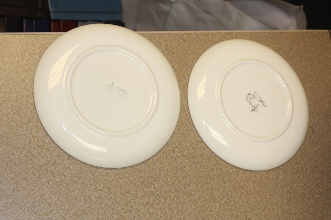California Retro Brockware Plates - 2