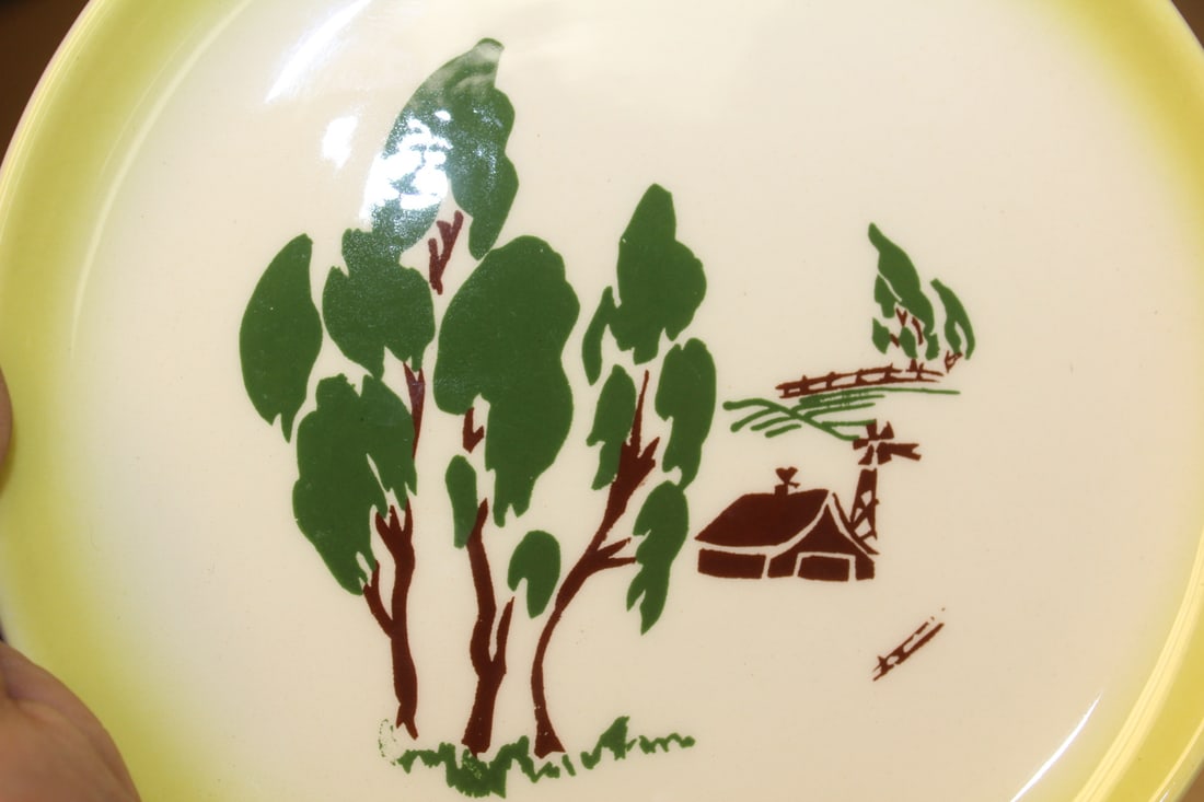 California Retro Brockware Plates - 4