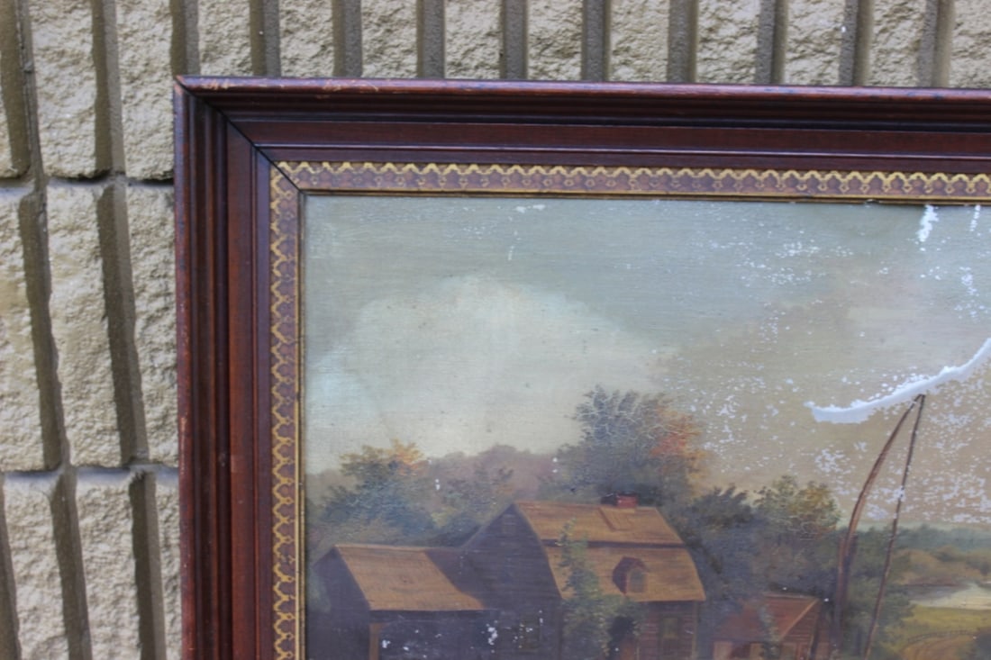 An Oil on Tin - 2